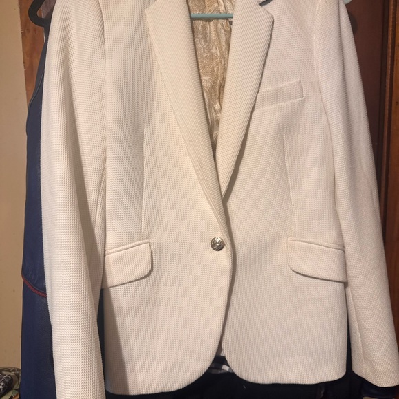 Zara Jackets & Blazers - Zara Elegant White Blazer